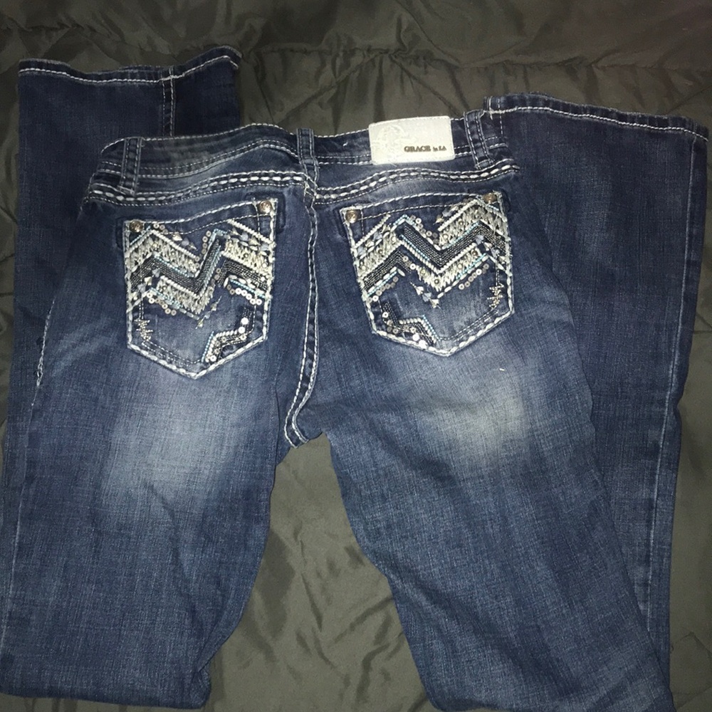 Grace In LA Bootcut Jeans